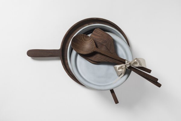 Serax Dřevěný podnos Pure Wood - Large Pan SR155