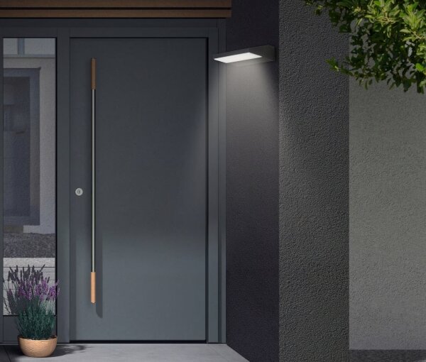 Telefunken - LED Venkovní nástěnné svítidlo LED/10W/230V IP44 černá