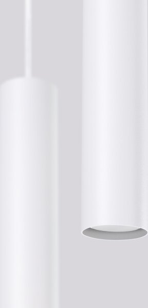 Sollux SL.1868 - Lustr na lanku LAGOS 2xGU10/10W/230V bílá