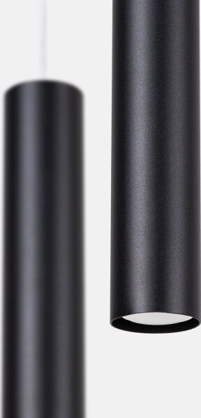 Sollux SL.1869 - Lustr na lanku LAGOS 2xGU10/10W/230V černá