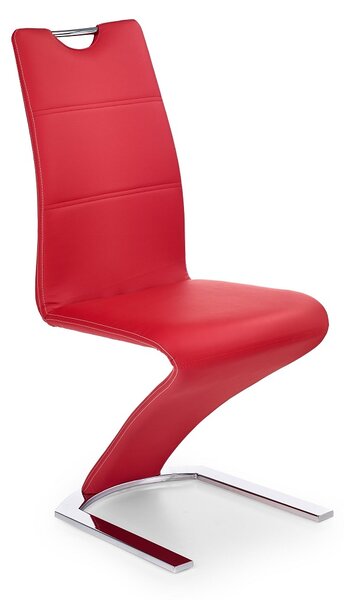 Jídelní židle Lindsey, červená