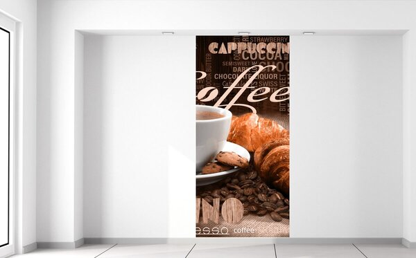 Fototapeta Výborná káva Materiál: Samolepící, Rozměry: 95 x 205 cm