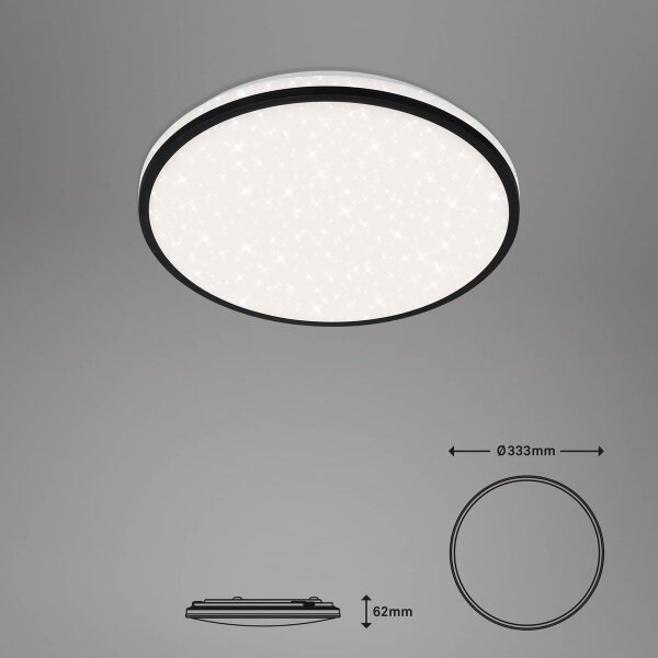 Brilo - LED Stmívatelné stropní svítidlo STARRY SKY LED/24W/230V Wi-Fi Tuya+ DO