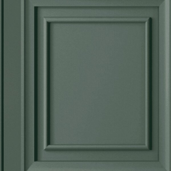 Zelená vliesová tapeta na zeď, 3D efekt obložení, 119844, Laura Ashley 3