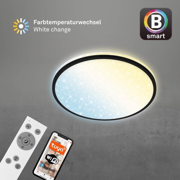 Brilo - LED Stmívatelné stropní svítidlo STARRY SKY LED/24W/230V Wi-Fi Tuya+ DO