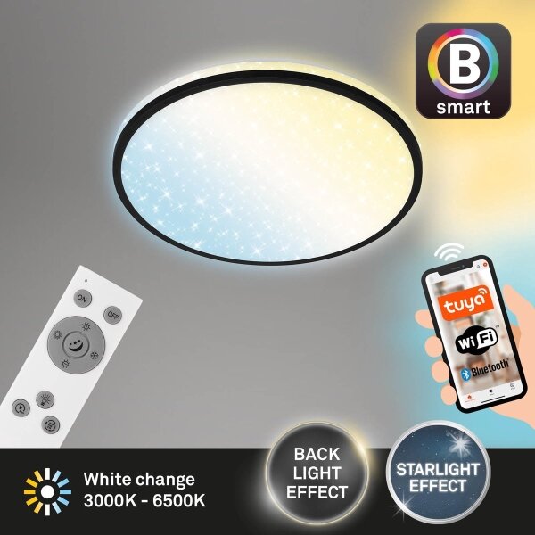 Brilo - LED Stmívatelné stropní svítidlo STARRY SKY LED/24W/230V Wi-Fi Tuya+ DO