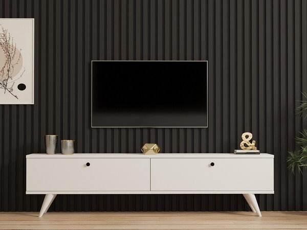 TV stolek/skříňka Parid (bílá). Akce -15%