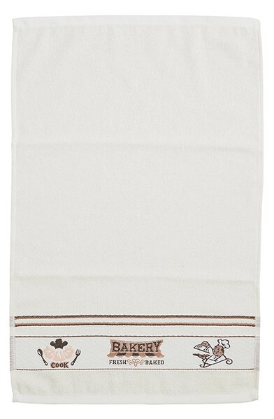 B.E.S. - Petrovice, s.r.o. Kuchyňský ručník JACQUARD 40x60 - Bakery Cook light