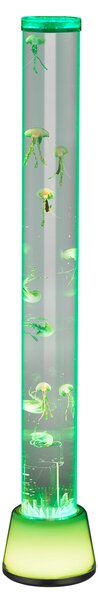Stojací lampa MEDUSA šedá/průhledná