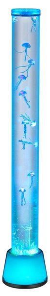 Stojací lampa MEDUSA šedá/průhledná