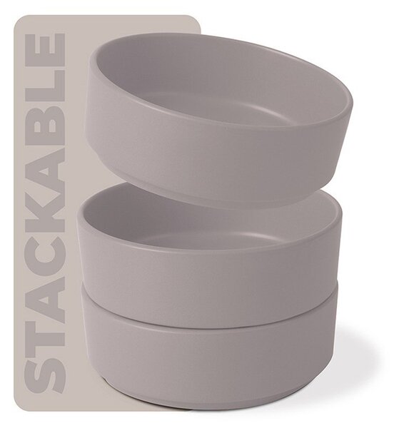 Jídelní sada talířů 18 ks Taupe Collection