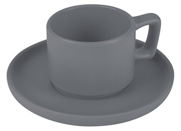 Sada hrnků na espresso s podšálkem 8 ks 100 ml Aspen Collection