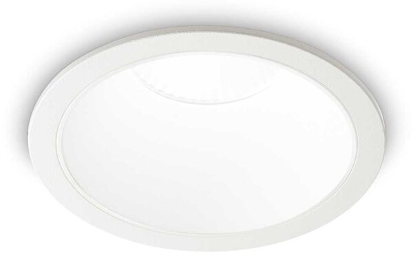 Ideal Lux Stropní vestavné bodové svítidlo LED GAME ROUND Barva: Bílá, Teplota světla: 3000 K, Barva materiálu: Bílá