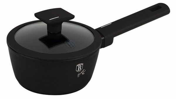 Rendlík s poklicí s titanovým povrchem 16 cm Matte Black Collection