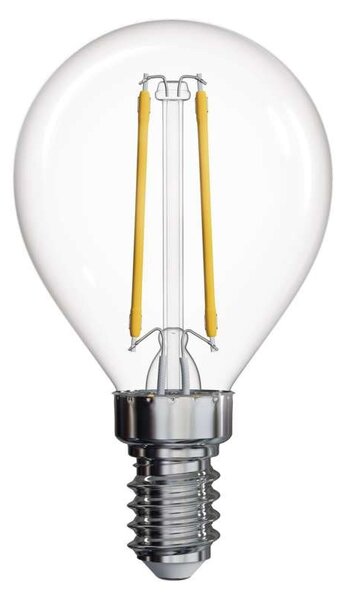 Emos LED žárovka Filament Mini Globe, 1,8W/25W E14, WW teplá bílá, 250 lm, D