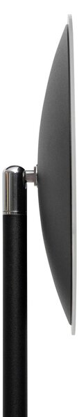 Maul LED stojací lampa MAULsphere, černá, stmívatelná, výška 183 cm, stmívatelný, Černá, Pracovna / kancelář, kov, Moderní, Podhledové stropní svítidlo