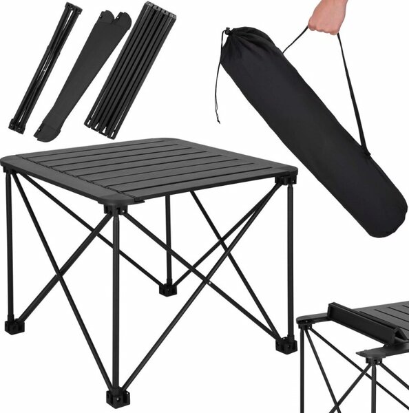 Skládací stolek SPRINGOS ALTUS CS0113 černý