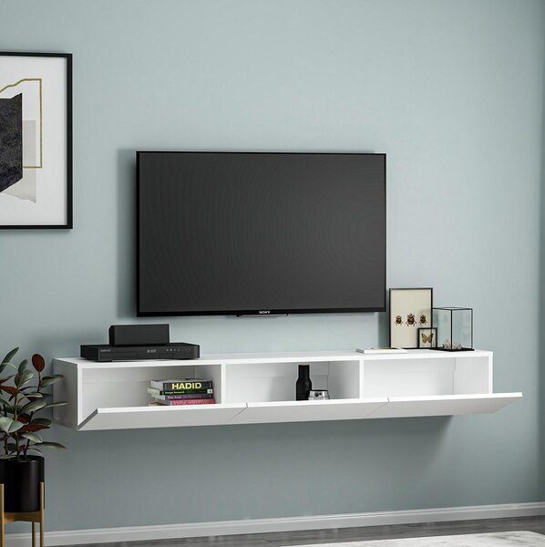 TV stolek/skříňka Tessa (bílá). Akce -25%
