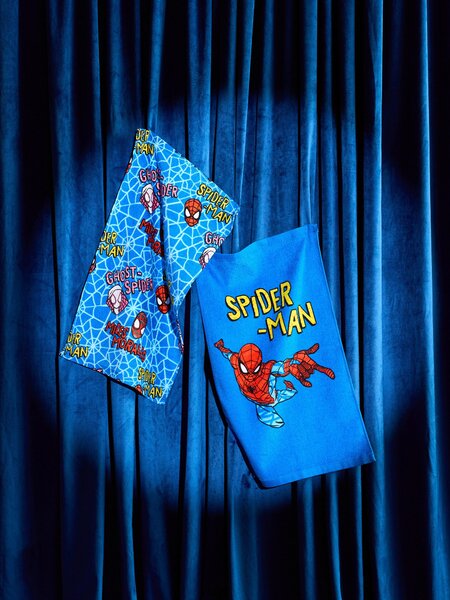 Sinsay - Sada ručníků Spider-Man - námořnická modrá