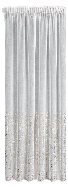 ZÁCLONA NA PÁSCE MELÍ 140X270 CM VZOROVANÁ