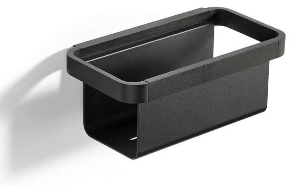 Zone Denmark Černý kovový nástěnný držák Rim 22 cm