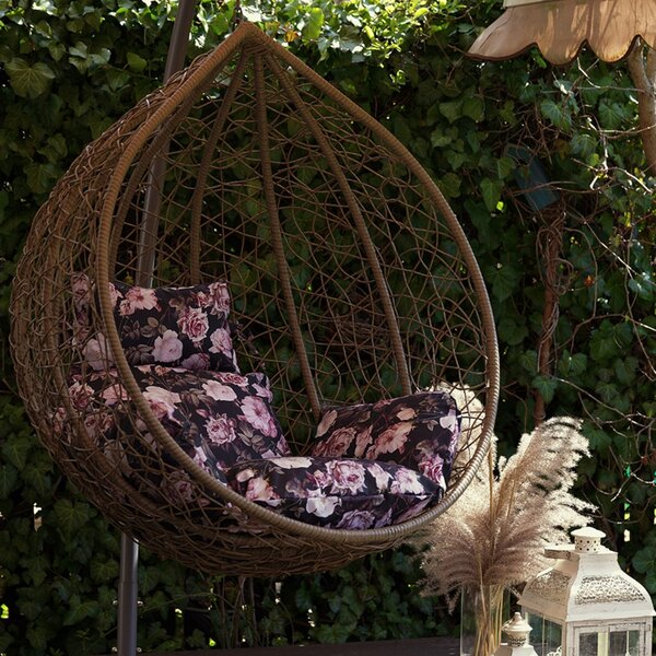 Polštář na zahradní houpačku ZÁVĚSNÉ KŘESLO kokon čapí hnízdo BLOMSTER