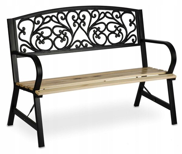 Zahradní lavice s opěradlem 122 x 88,5 x 55,5 cm Sofotel Ivy
