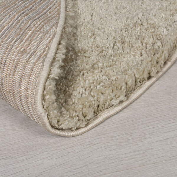 Flair Rugs, Kusový koberec Shaggy Teddy Natural, 120x170, béžová, ložnice