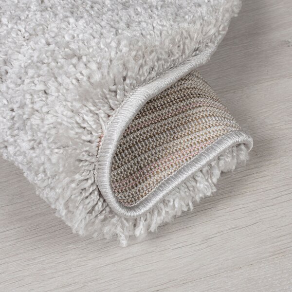 Flair Rugs, Kusový koberec Shaggy Teddy Grey, 80x150, šedá, ložnice
