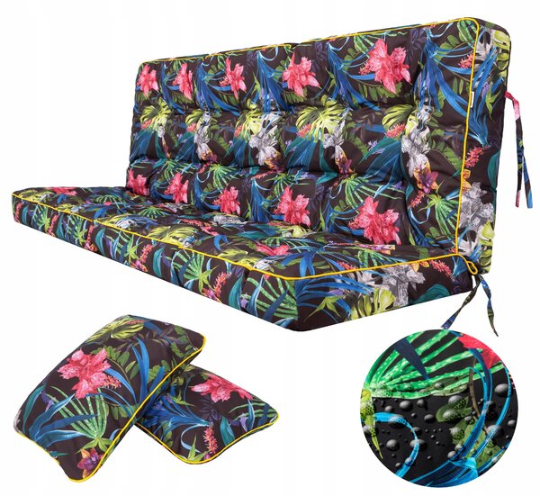 Polštář Hobbygarden 109 x 150 x 8 vícebarevný