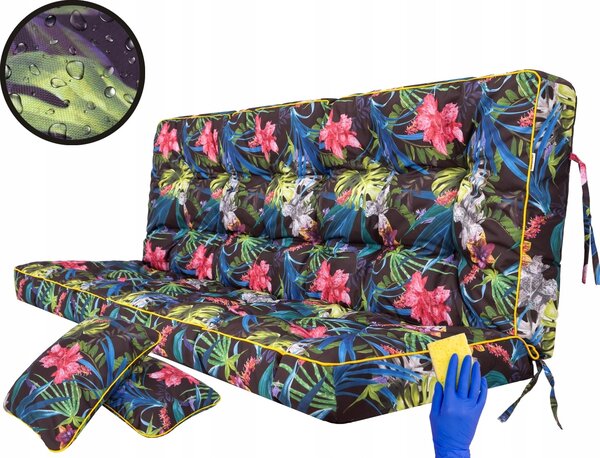 Polštář Hobbygarden 109 x 150 x 8 vícebarevný
