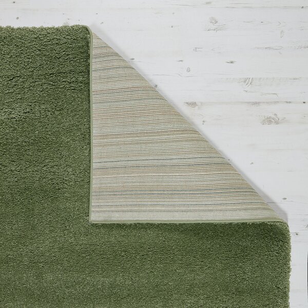 Flair Rugs, Kusový koberec Shaggy Teddy Olive, 80x150, zelená, ložnice