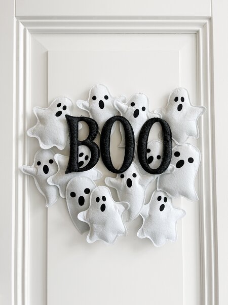 Noordliving Plstěná dekorace Halloween - Duch 3 NL105