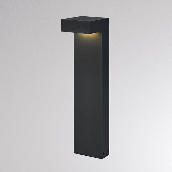 Molto Luce LED osvětlení cesty ATO, výška 45 cm, DALI, antracitová barva, IP65, kov, stmívatelný, Černá, Hliník, Moderní, Venkovní sloupové světlo
