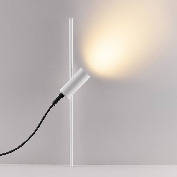 Molto Luce Sada LED svítidel s kolíkem do země CHOPA II, bílá, IP65, kov, Bílá / opál, Hliník, Moderní