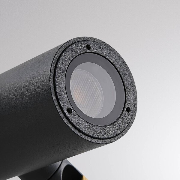 Molto Luce LED svítidlo CHOPA II, antracitová, IP65, kov, Černá, Hliník, Moderní