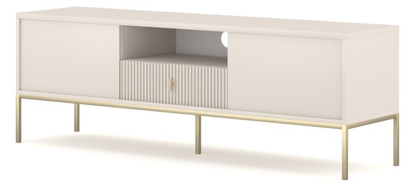 Vivaldi TV stolek Maggiore 154,5 cm kašmírový/zlatý