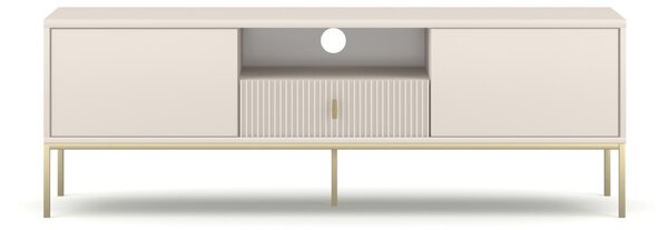 Vivaldi TV stolek Maggiore 154,5 cm kašmírový/zlatý