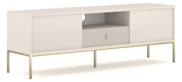 Vivaldi TV stolek Maggiore 154,5 cm kašmírový/zlatý