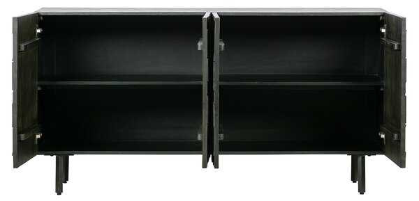 Komoda counter 160 x 83 cm černá