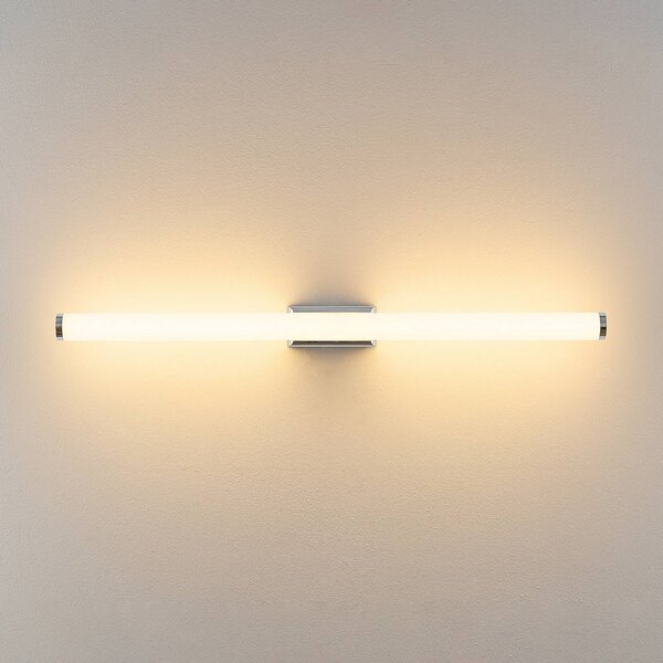 Molto Luce LED nástěnné světlo VINA M, chromová barva, šířka 60 cm, IP44,, Chrom / stříbro, Koupelna, Hliník, Moderní