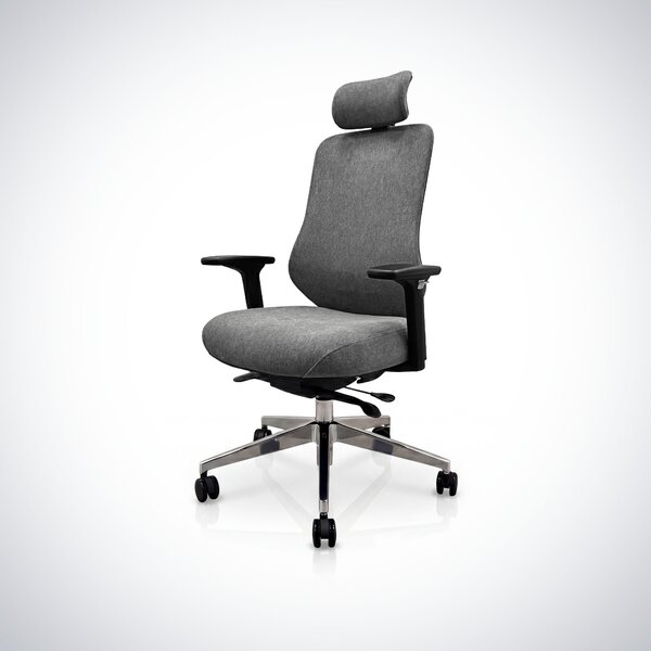 Ergonomická kancelářská židle tmavě šedá AXIS