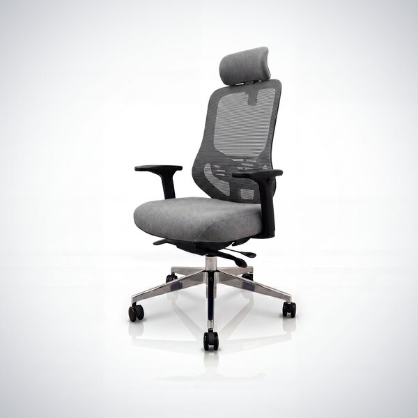 Ergonomická kancelářská židle se síťovinou tmavě šedá AXIS