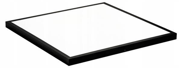 Čtvercová Stropní Svítidlo Lumenix 60 x 60 cm černá