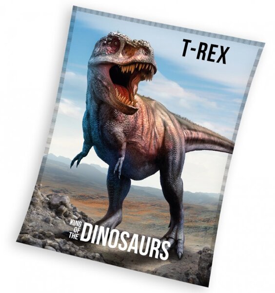 Dětská deka T Rex Predátor 130x170 cm