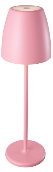 Megatron LED stolní lampa na baterie Tavola růžová