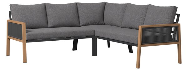 JÍDELNÍ TERASOVÁ SOUPRAVA 6dílné, kov, sklo, textil Ambia Garden - Online Only zahradní nábytek, Online Only