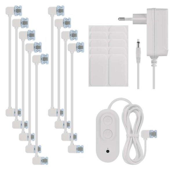 EMOS GoSmart LED svítidlo Hexagon, 10 dílů, 19 W, RGB, stmívatelné, WiFi 1555022000