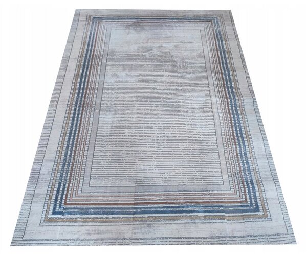 Plyšový koberec MONACO 6 béžovo šedý 60x120 cm
