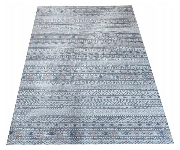 Plyšový koberec MONACO 5 béžovo šedý 60x120 cm